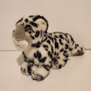 10” World WildLife Fund Snow Leopard Plush Stuffed Animal